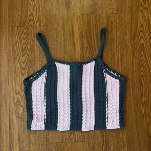Striped Knit Tank Top boutique